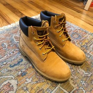 Timberland Premium 6” Waterproof Boots in Wheat Nubuck